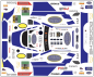 Preview: Decal Porsche 911 991 GT3 R  ADAC GT Masters 2022 #91 Team Joos Sportwagentechnik  Twin Busch - Scale 1:32